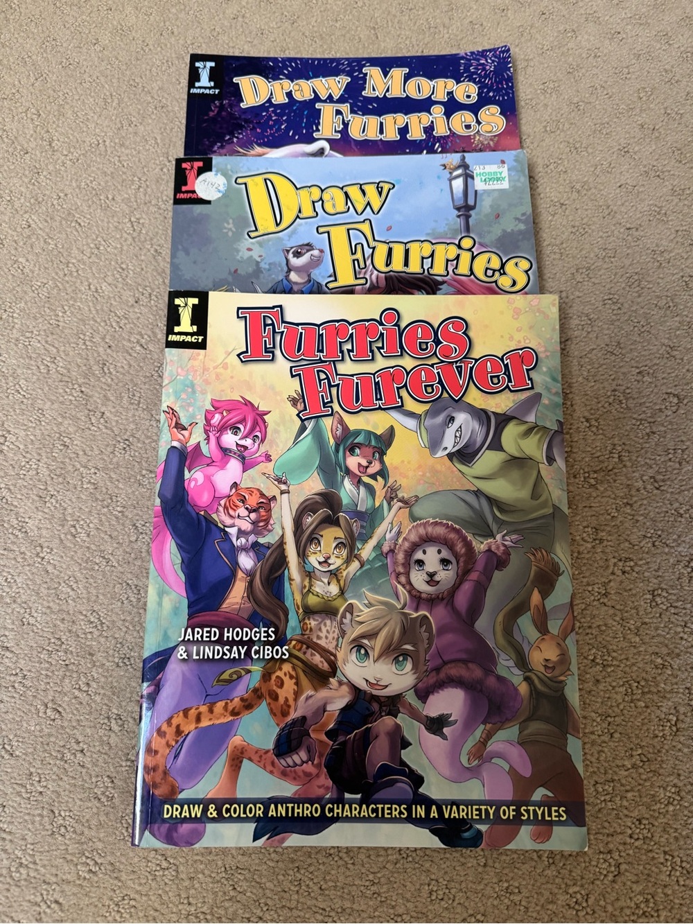 3 learn to draw furries books